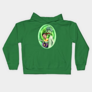 Breaking the fourth wall Kids Hoodie